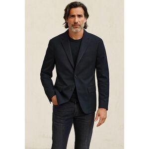 John Varvatos Star USA Blue 100% Wool Sports Coat Suit Blazer  Mens Size 38